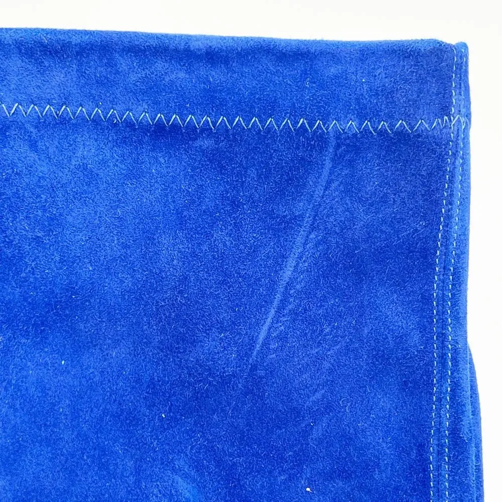 Christian Louboutin Condora Botta Alta Galactiqueen Blue Suede OTK Boots EU 41.5